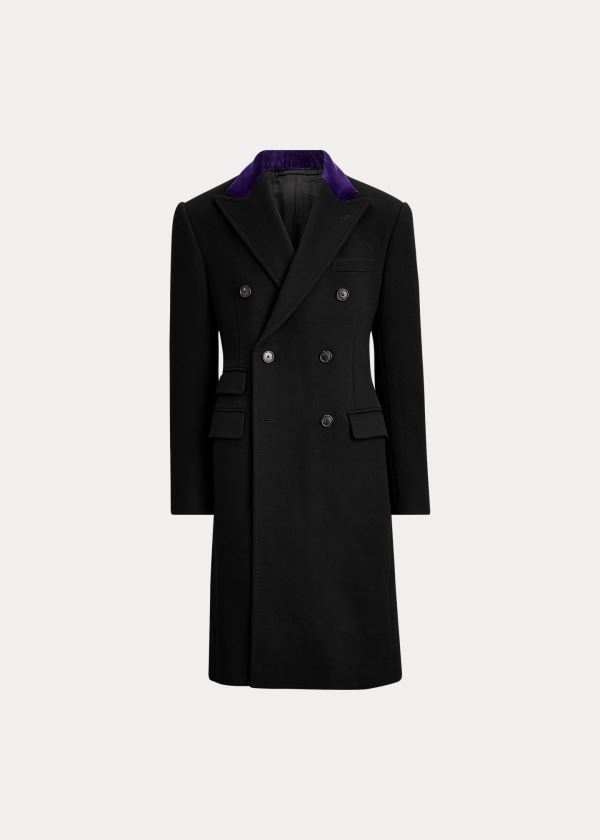 Men's Ralph Lauren Double-Faced Cashmere Overcoat | 731296NLF